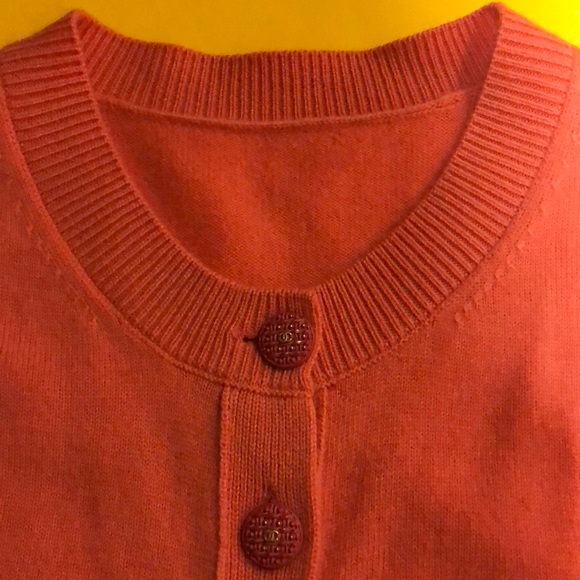 🟠 CHANEL 🟠 cashmere cardigan sweater - Picture 7 of 11